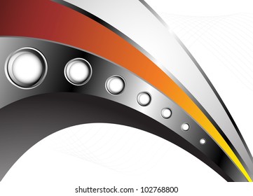 Abstract hi-tech background. Clip-art