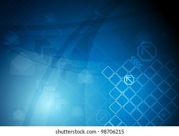 Abstract hi-tech background. Vector design eps 10