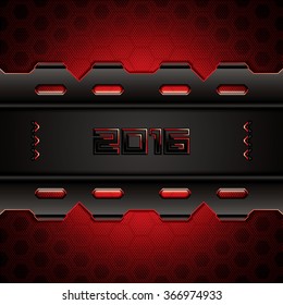 Abstract hi-tech background - vector illustration 