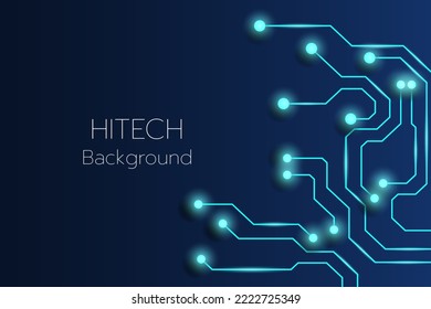 Abstract Hitech Background,Electronic Glow Background.