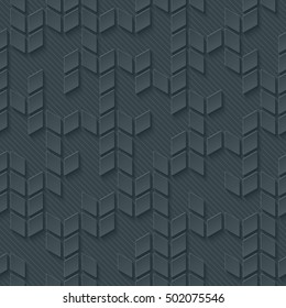 Resumen de patrón de alta tecnología geométrico sin costuras. Fondo baldosa neutra del mosaico rhombus, Vector EPS10.