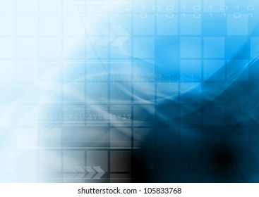 Abstract hi-tech vector background