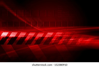 Abstract hi-tech vector red background