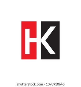 Abstract Hk Initials Logo Stock Vector (Royalty Free) 1078910645 ...