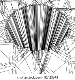 Abstract Hole Vector 171