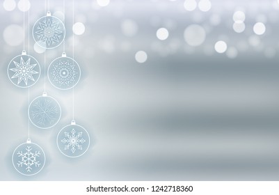 Abstract Holiday New Year and Merry Christmas Background. Vector Illustration EPS10