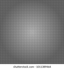 Abstract holiday wrapping paper in black, white and gray. Fabric spring ornament with tiles. Seamless rhombus pattern. Pin up style. Vector tiled background. Traditional design of 50s.