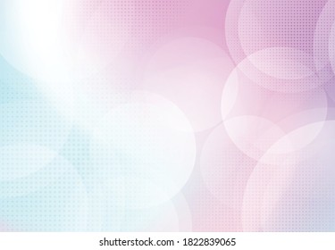 Abstract hologram colorful gradient design with halftone with bokeh circle decoration background. Use for ad, poster, artwork, template design, print. illustration vector eps10