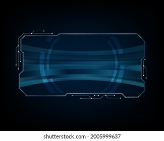 abstract hologram frame template design background screen science