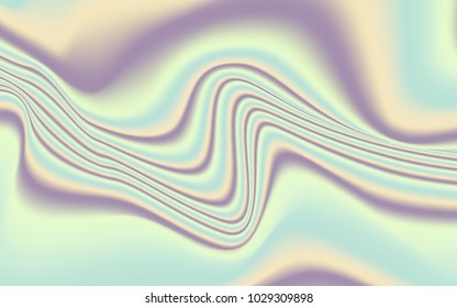 Abstract Holographic Background 80s - 90s. Soft Gradient Texture in Pastel Colors Design. Trendy Holography for your Project Design Posters, Banners, Presentation, Brochure, Fashion, Wallpaper, Cover.