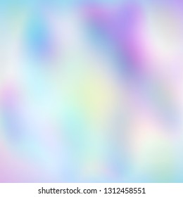 Abstract holographic background, blured background, multicolor mesh background, vector illustration
