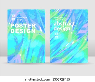 The abstract holographic background. It can be used for posters, cards, flyers, brochures, magazines and any kind of cover. EPS 10