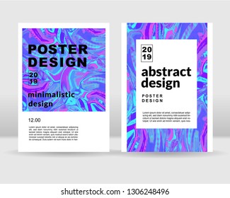 The abstract holographic background. It can be used for posters, cards, flyers, brochures, magazines and any kind of cover. EPS 10