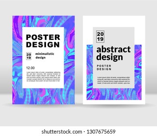 The abstract holographic background. It can be used for posters, cards, flyers, brochures, magazines and any kind of cover. EPS 10