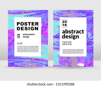 The abstract holographic background. It can be used for posters, cards, flyers, brochures, magazines and any kind of cover. EPS 10