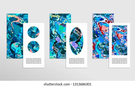 The abstract holographic background. It can be used for posters, cards, flyers, brochures, magazines and any kind of cover. EPS 10
