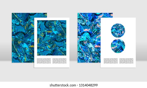 The abstract holographic background. It can be used for posters, cards, flyers, brochures, magazines and any kind of cover. EPS 10