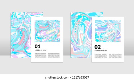 The abstract holographic background. It can be used for posters, cards, flyers, brochures, magazines and any kind of cover. EPS 10