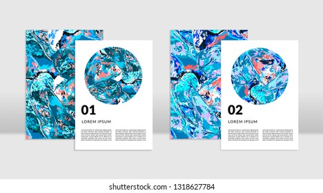 The abstract holographic background. It can be used for posters, cards, flyers, brochures, magazines and any kind of cover. EPS 10