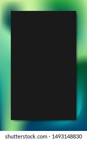 Abstract holographic background with design space. Vector illustration. Holographic Foil. Wonderful magic background. Iridescent art.