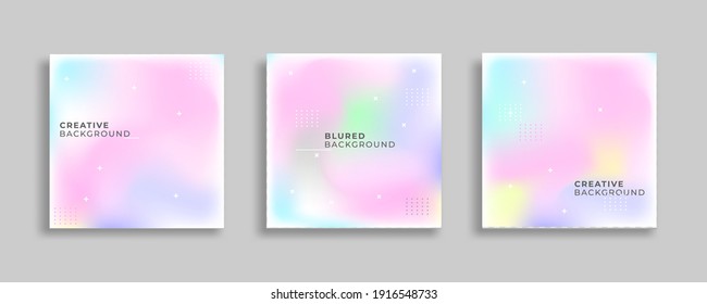 Abstract holographic background. Modern , creative vector illustration