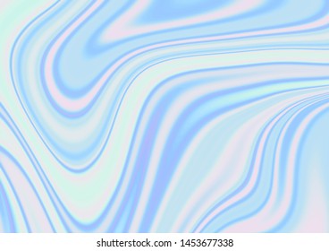 Abstract holographic background with pastel colors.