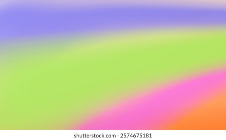 Abstract holographic blurred shiny texture in spectral colors. Metallic pastel foil background.