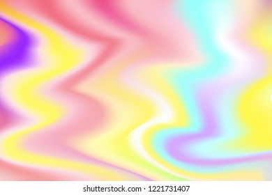 Abstract holographic colorful background. Trendy rainbow texture. EPS10 vector.