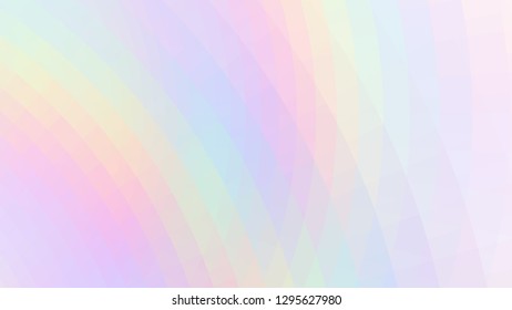 Abstract holographic colors composition with squares. Optical illusion of blur effect. Place for text. Vector EPS10 with transparency. Background for presentation, flyer, poster. Digitally wallpaper.