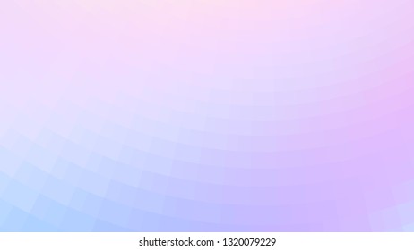 Abstract holographic colors composition with squares. Optical illusion of blur effect. Place for text. Vector EPS10 background for presentation, flyer, poster. Digitally wallpaper. 16 : 9