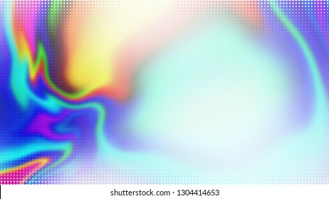Abstract holographic iridescent composition. Background for banner, headline, presentation, corporate identity, flyer, poster, cover backdrop, wallpaper. Vector EPS10 not trace, include mesh gradient