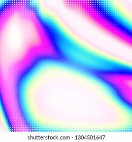 Abstract holographic iridescent composition. Background for banner, headline, presentation, corporate identity, flyer, poster, cover backdrop, wallpaper. Vector EPS10 not trace, include mesh gradient