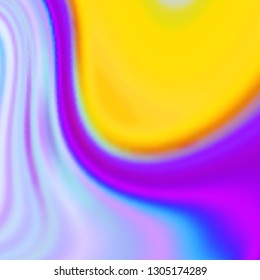 Abstract holographic iridescent composition. Background for banner, headline, presentation, corporate identity, flyer, poster, cover backdrop, wallpaper. Vector EPS10 not trace, include mesh gradient