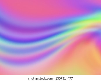 Abstract holographic iridescent composition. Background for banner, headline, presentation, corporate identity, flyer, poster, cover backdrop, wallpaper. Vector EPS10 not trace, include mesh gradient