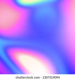 Abstract holographic iridescent composition. Background for banner, headline, presentation, corporate identity, flyer, poster, cover backdrop, wallpaper. Vector EPS10 not trace, include mesh gradient