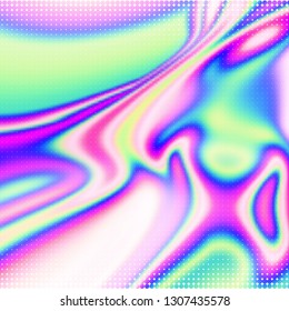Abstract holographic iridescent composition. Background for banner, headline, presentation, corporate identity, flyer, poster, cover backdrop, wallpaper. Vector EPS10 not trace, include mesh gradient