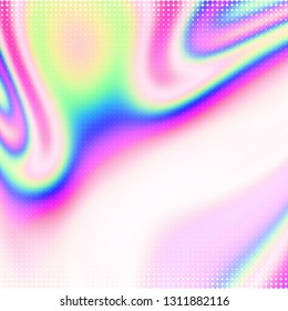 Abstract holographic iridescent composition. Background for banner, headline, presentation, corporate identity, flyer, poster, cover backdrop, wallpaper.  