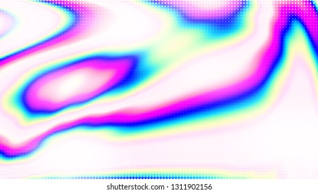 Abstract holographic iridescent composition. Background for banner, headline, presentation, corporate identity, flyer, poster, cover backdrop, wallpaper.  