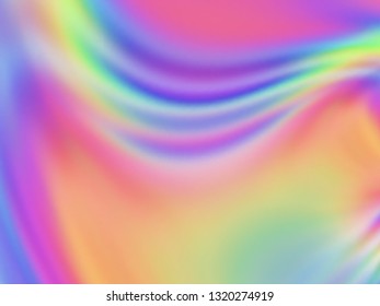 Abstract holographic iridescent composition. Background for banner, headline, presentation, corporate identity, flyer, poster, cover backdrop, wallpaper. Vector EPS10 not trace, include mesh gradient