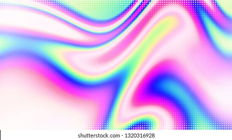 Abstract holographic iridescent composition. Background for banner, headline, presentation, corporate identity, flyer, poster, cover backdrop, wallpaper. Vector EPS10 not trace, include mesh gradient