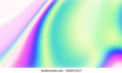 Abstract holographic iridescent composition. Background for banner, headline, presentation, corporate identity, flyer, poster, cover backdrop, wallpaper. Vector EPS10 not trace, include mesh gradient