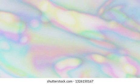 Abstract holographic iridescent composition. Background for banner, headline, presentation, corporate identity, flyer, poster, cover backdrop, wallpaper. Vector EPS10 not trace, include mesh gradient