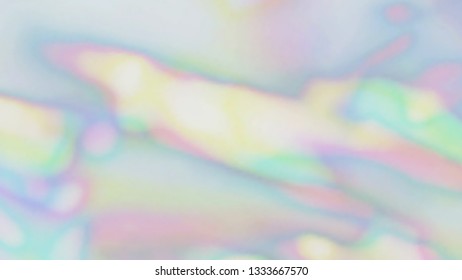 Abstract holographic iridescent composition. Background for banner, headline, presentation, corporate identity, flyer, poster, cover backdrop, wallpaper. Vector EPS10 not trace, include mesh gradient