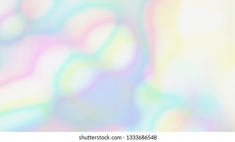 Abstract holographic iridescent composition. Background for banner, headline, presentation, corporate identity, flyer, poster, cover backdrop, wallpaper. Vector EPS10 not trace, include mesh gradient