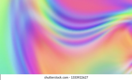 Abstract holographic iridescent composition. Background for banner, headline, presentation, corporate identity, flyer, poster, cover backdrop, wallpaper. Vector EPS10 not trace, include mesh gradient