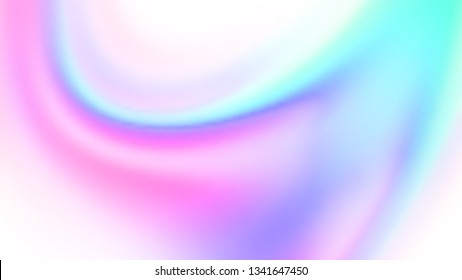 Abstract holographic iridescent composition. Background for banner, headline, presentation, corporate identity, flyer, poster, cover backdrop, wallpaper. Vector EPS10 not trace, include mesh gradient