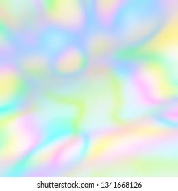 Abstract holographic iridescent composition. Background for banner, headline, presentation, corporate identity, flyer, poster, cover backdrop, wallpaper. Vector EPS10 not trace, include mesh gradient