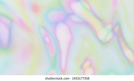 Abstract holographic iridescent composition. Background for banner, headline, presentation, corporate identity, flyer, poster, cover backdrop, wallpaper. Vector EPS10 not trace, include mesh gradient
