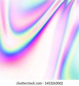 Abstract holographic iridescent composition. Background for banner, headline, presentation, corporate identity, flyer, poster, cover backdrop, wallpaper. Vector EPS10 not trace, include mesh gradient