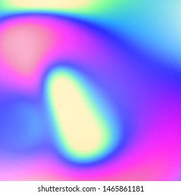 Abstract holographic iridescent composition. Background for banner, headline, presentation, corporate identity, flyer, poster, cover backdrop, wallpaper. Vector EPS10 not trace, include mesh gradient